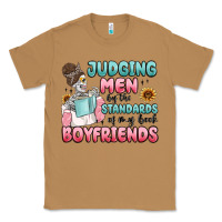 Toasted Coconut judging men by the standards of my book boyfriends Classic Tee - MaliasSmallBusiness