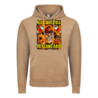 Vintage Coffee Western Hell Was Full So I Came Back Vintage Hoodie - LillyAllenDesigns