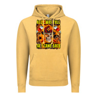 Vintage Mustard Western Hell Was Full So I Came Back Vintage Hoodie - LillyAllenDesigns