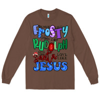 Chestnut dance like frosty shine like rudolph Long Sleeve Tee - MaliasSmallBusiness
