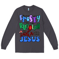 Smoke dance like frosty shine like rudolph Long Sleeve Tee - MaliasSmallBusiness