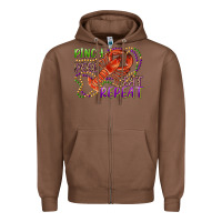 Chestnut pinch peel eat repeat crawfish Zipper Hoodie - RanaPortraitStore
