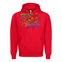 Red pinch peel eat repeat crawfish Zipper Hoodie - RanaPortraitStore