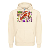 Sandshell pinch peel eat repeat crawfish Zipper Hoodie - RanaPortraitStore