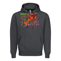 Smoke pinch peel eat repeat crawfish Zipper Hoodie - RanaPortraitStore