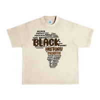 Sandshell black history month Urban Heavy Tee - MaliasSmallBusiness