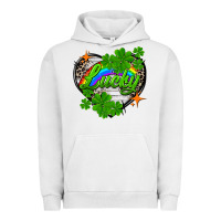 Pigment Lunar Rock lucky heart St. Patricks Day Urban Hoodie - FaDigitalArtStudio