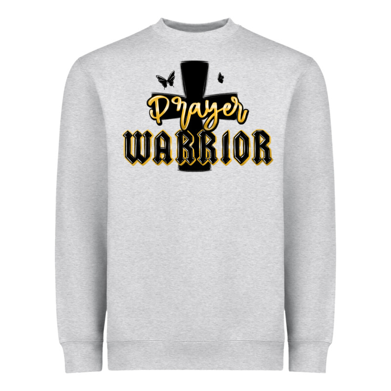Christian Prayer Warrior Heavyweight Sweatshirt by MaliasSmallBusiness | Teevron