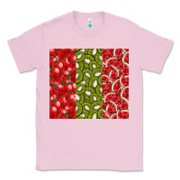 Bubblegum Pink summer fruits Classic Tee - CowhideDigitalArt