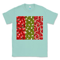 Seafoam summer fruits Classic Tee - CowhideDigitalArt