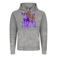 Cloud Rock hope lavender ribbon all cancers Vintage Hoodie - NancyCooperArtShop