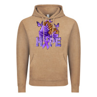 Vintage Coffee hope lavender ribbon all cancers Vintage Hoodie - NancyCooperArtShop