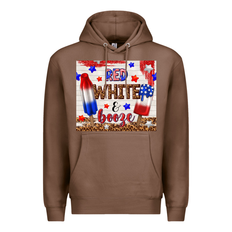 Red White And Booze Premium Hoodie by TumblerDesignByShophia | Teevron