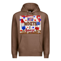 Chestnut red white and booze Premium Hoodie - TumblerDesignByShophia