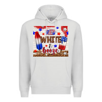 Dove Grey red white and booze Premium Hoodie - TumblerDesignByShophia