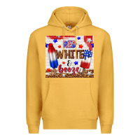 Mustard red white and booze Premium Hoodie - TumblerDesignByShophia
