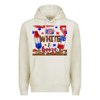 Oatmeal Heather red white and booze Premium Hoodie - TumblerDesignByShophia