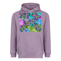 Lavender dragonflies Heavyweight Hoodie - TumblerDesignByShophia