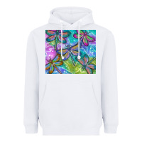 White dragonflies Heavyweight Hoodie - TumblerDesignByShophia