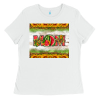 White mom watermelon Ladies Tee - HRA Design Shop