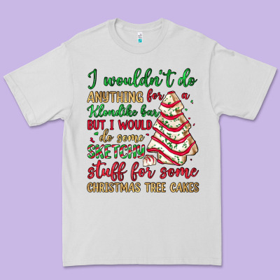 Sketchy Stuff For Some Christmas Tree Cakes Premium Tee Designed By Jahusdesignshop
