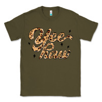 Army Green yeehaw Classic Tee - MaliasSmallBusiness
