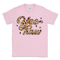 Bubblegum Pink yeehaw Classic Tee - MaliasSmallBusiness