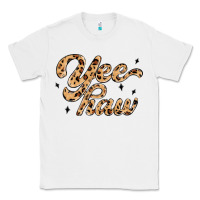 White yeehaw Classic Tee - MaliasSmallBusiness