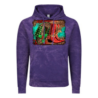 Cloud Purple country boots Christmas Vintage Hoodie - Jasminsmagicworld