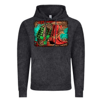 Vintage Black country boots Christmas Vintage Hoodie - Jasminsmagicworld