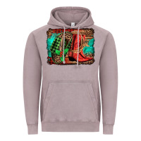Vintage Zinc country boots Christmas Vintage Hoodie - Jasminsmagicworld