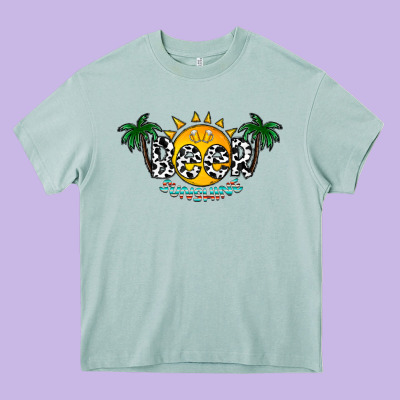 Beer Sunshine Heavy Core Tee Designed By Cowhidedigitalart