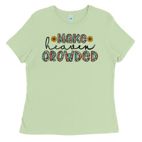 Matcha make heaven crowded Ladies Tee - CowhideDigitalArt