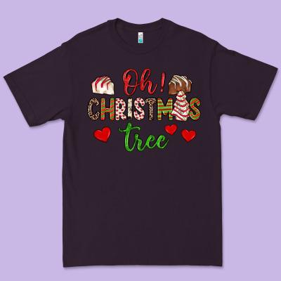 Oh Christmas Tree Premium Tee Designed By Jahusdesignshop