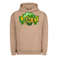 Pigment Burro St. Patrick's Day lucky Urban Hoodie - FaDigitalArtStudio