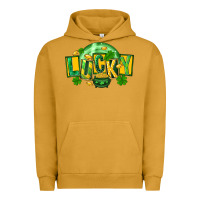 Pigment Peanut Butter St. Patrick's Day lucky Urban Hoodie - FaDigitalArtStudio