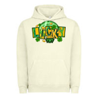 Pigment Pistachio St. Patrick's Day lucky Urban Hoodie - FaDigitalArtStudio