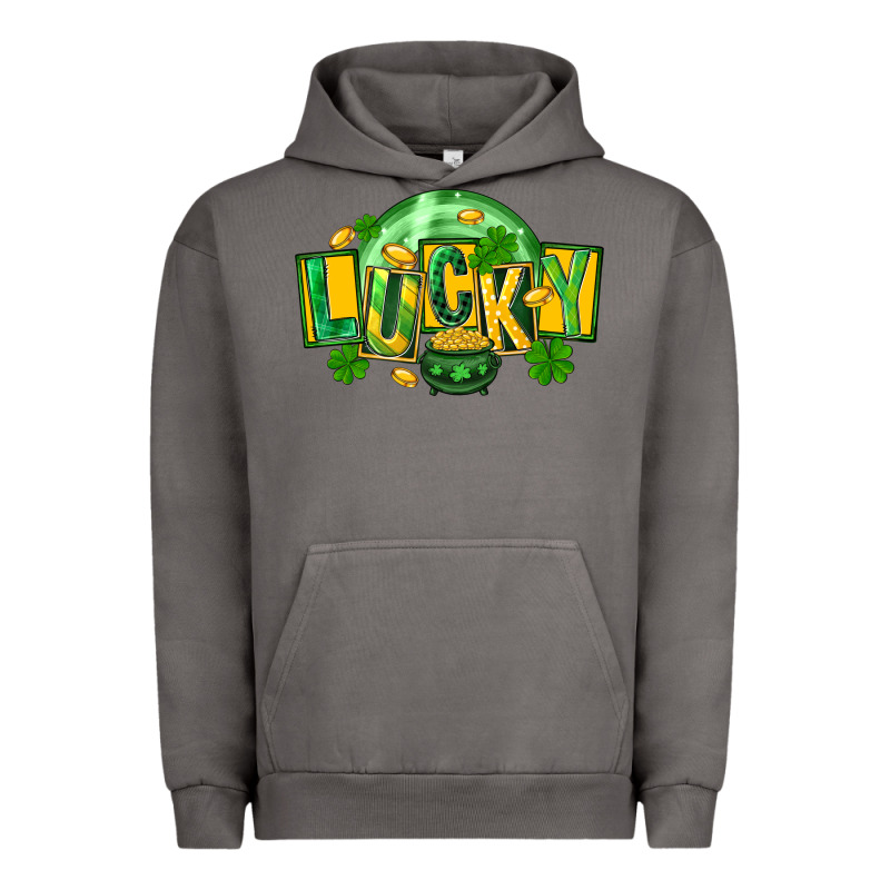 St. Patrick's Day Lucky Urban Hoodie by FaDigitalArtStudio | Teevron