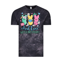 Cloud Black chillin with my peeps Vintage Tee - MaliasSmallBusiness