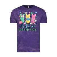 Cloud Purple chillin with my peeps Vintage Tee - MaliasSmallBusiness