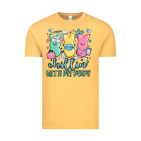 Vintage Mustard chillin with my peeps Vintage Tee - MaliasSmallBusiness