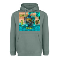 Sage wıshın i was fıshın Heavyweight Hoodie - TumblerDesignByShophia