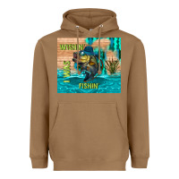 Toasted Coconut wıshın i was fıshın Heavyweight Hoodie - TumblerDesignByShophia