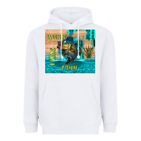 White wıshın i was fıshın Heavyweight Hoodie - TumblerDesignByShophia