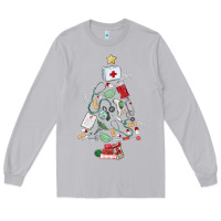 Moon Dust nurse christmas tree Long Sleeve Tee - MaliasSmallBusiness