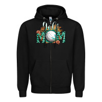 Black Golf Mom Zipper Hoodie - Bettercallsaul
