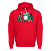 Red Golf Mom Zipper Hoodie - Bettercallsaul