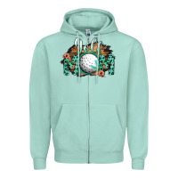 Seafoam Golf Mom Zipper Hoodie - Bettercallsaul