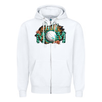 White Golf Mom Zipper Hoodie - Bettercallsaul