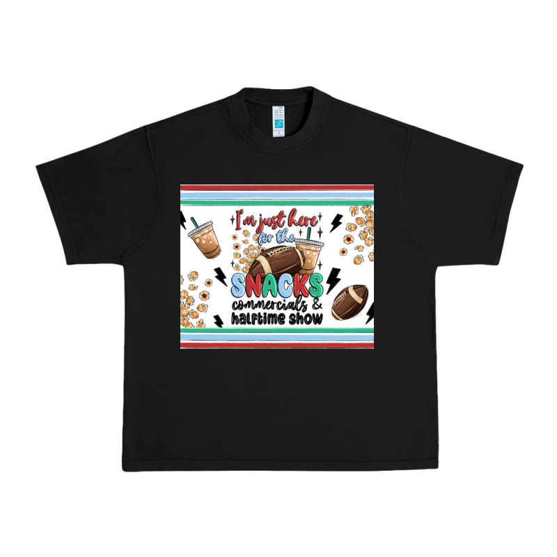 I'm Just Here For The Snacks Urban Heavy Tee by MaliasSmallBusiness | Teevron